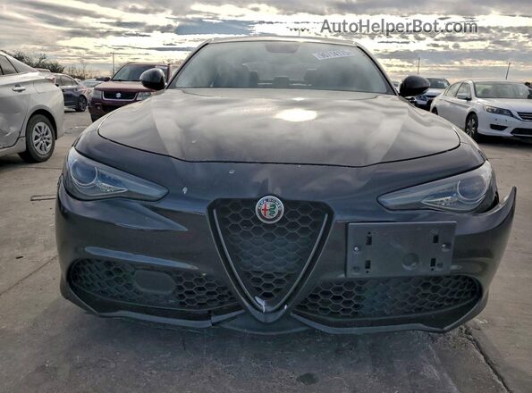 ZARFAMAN5K7601509 2019 ALFA ROMEO GIULIA Black Вид спереду