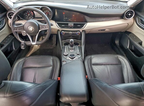 ZARFAMAN5K7601509 2019 ALFA ROMEO GIULIA Black Вид панелі приладів