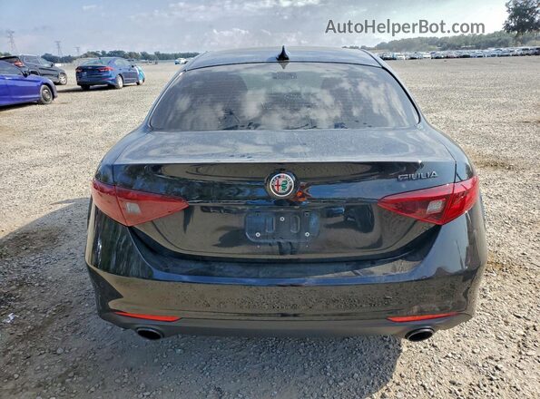 ZARFAMAN8L7627314 2020 ALFA ROMEO GIULIA Черный Вид сзади