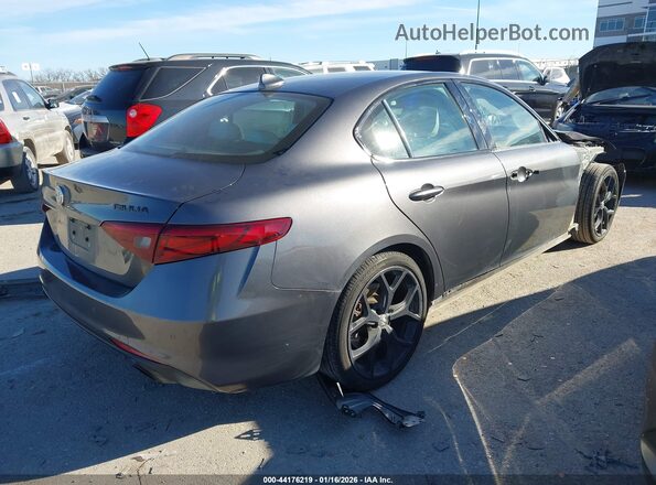 ZARFAMAN9L7635681 2020 ALFA ROMEO GIULIA Gray Tył prawy