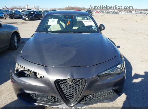 ZARFAMAN9L7635681 2020 ALFA ROMEO GIULIA Gray Widok zestawu wskaźników