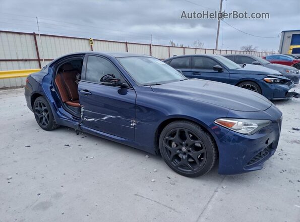 ZARFAMAN9M7642499 2021 ALFA ROMEO GIULIA Blue 