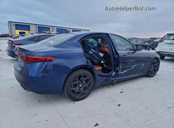 ZARFAMAN9M7642499 2021 ALFA ROMEO GIULIA Blue 