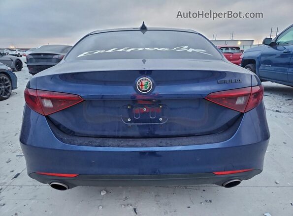ZARFAMAN9M7642499 2021 ALFA ROMEO GIULIA Blue 