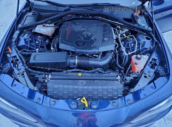 ZARFAMAN9M7642499 2021 ALFA ROMEO GIULIA Blue 