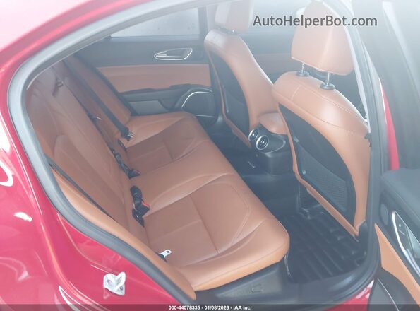 ZARFAMAN9M7649808 2021 ALFA ROMEO GIULIA Красный Вид наклейки с VIN-кодом