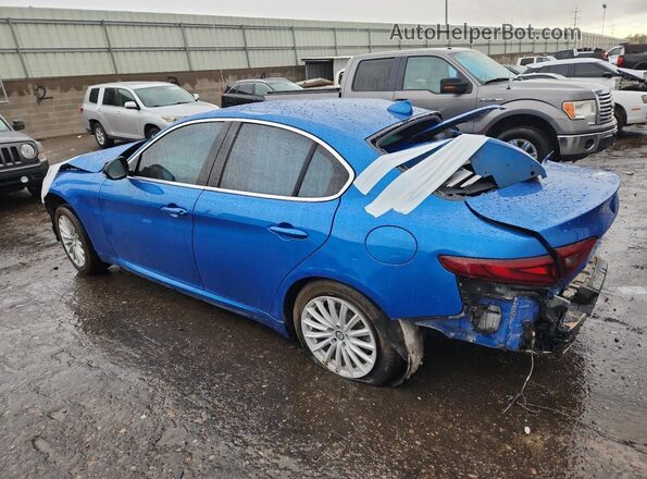 ZARFAMANXM7641118 2021 ALFA ROMEO GIULIA Blue Հետևի ձախ