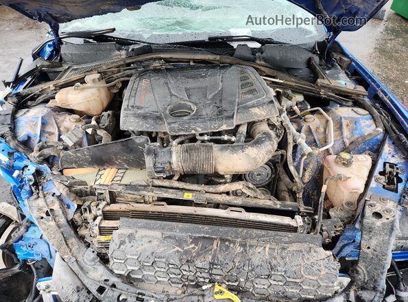 ZARFAMANXM7641118 2021 ALFA ROMEO GIULIA Blue Սալոնի հետևի տեսք
