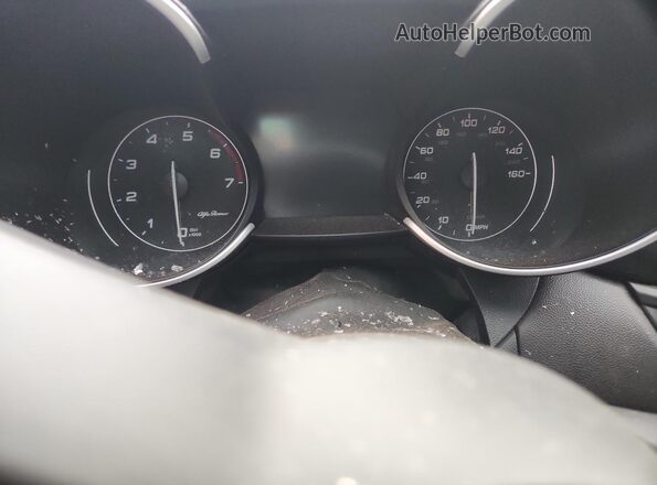 ZARFAMANXM7641118 2021 ALFA ROMEO GIULIA Blue Սարքավորումների վահանակի տեսք