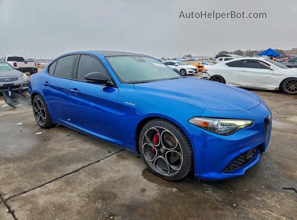 ZARFAMBN2P7668400 2023 ALFA ROMEO GIULIA Blue Przód prawy