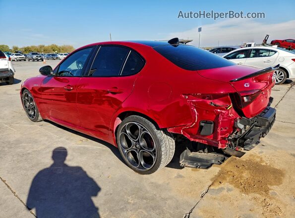 ZARFAMBN5N7660501 2022 ALFA ROMEO GIULIA Red Tył lewy