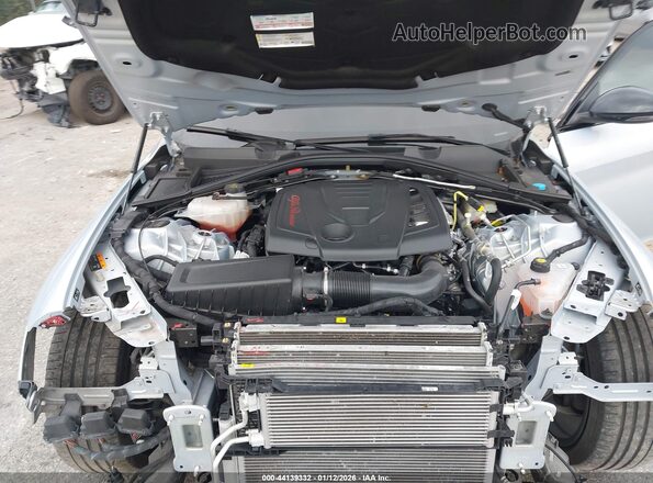 ZARFAMBN6R7680536 2024 ALFA ROMEO GIULIA Gray Widok z tyłu
