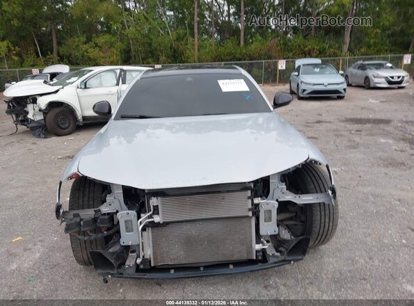 ZARFAMBN6R7680536 2024 ALFA ROMEO GIULIA Gray Widok wnętrza z tyłu