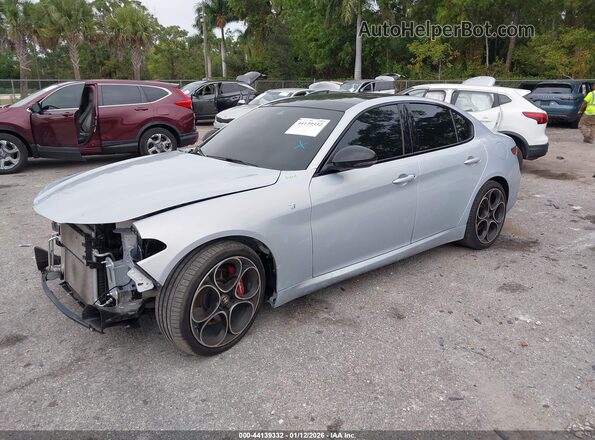 ZARFAMBN6R7680536 2024 ALFA ROMEO GIULIA Gray Przód lewy