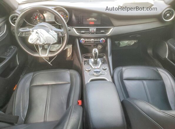 ZARFAMBN9N7660730 2022 ALFA ROMEO GIULIA Black Вид панелі приладів
