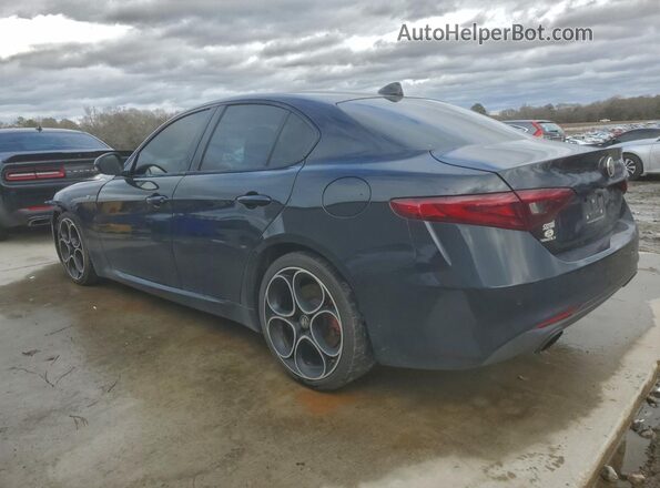 ZARFAMBN9N7660730 2022 ALFA ROMEO GIULIA Black Задня ліва чверть