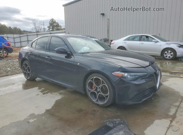 ZARFAMBN9N7660730 2022 ALFA ROMEO GIULIA Black Передня права чверть