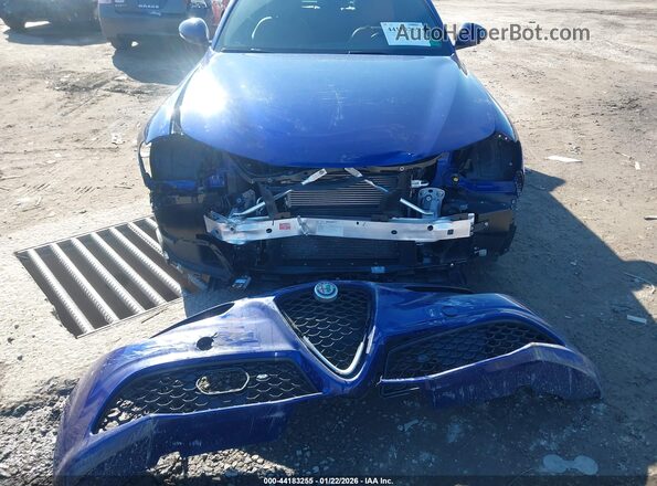 ZARFAMBN9N7662560 2022 ALFA ROMEO GIULIA Синий Вид спереди