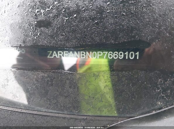 ZARFANBN0P7669101 2023 ALFA ROMEO GIULIA White 