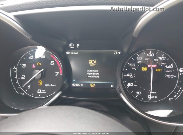ZARFANBN3P7670985 2023 ALFA ROMEO GIULIA Silver Вид задніх сидінь