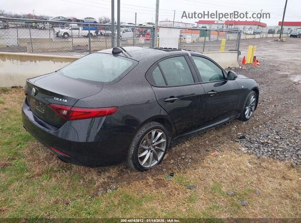 ZARFANBN6N7655152 2022 ALFA ROMEO GIULIA Black Задня права чверть