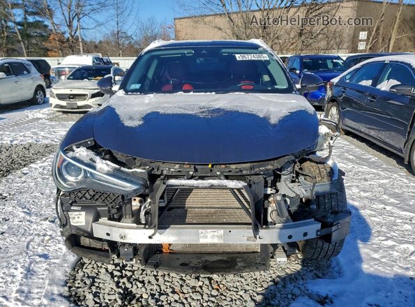 ZASPAJAN1M7D03532 2021 ALFA ROMEO STELVIO Gray Vista frontal