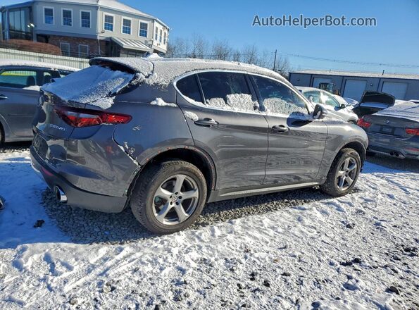 ZASPAJAN1M7D03532 2021 ALFA ROMEO STELVIO Gray Trasero derecho