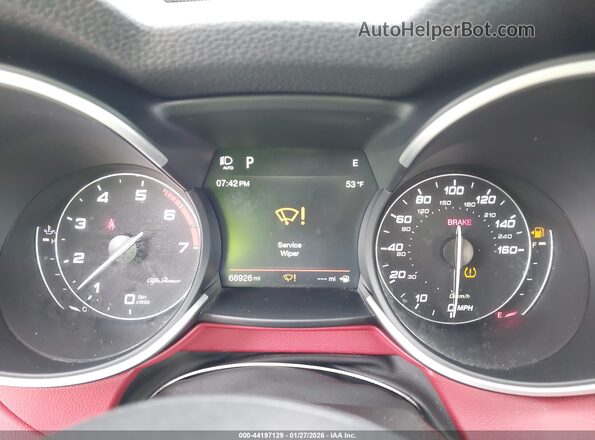 ZASPAJAN6K7C71156 2019 ALFA ROMEO STELVIO Черный Вид задних сидений