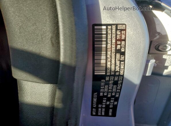 ZASPAJAN8P7D55051 2023 ALFA ROMEO STELVIO Gray Вид наклейки з VIN-кодом