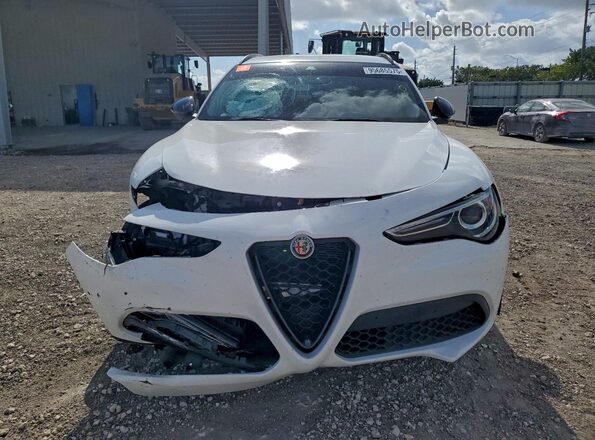 ZASPAJANXM7C98637 2021 ALFA ROMEO STELVIO White Front view