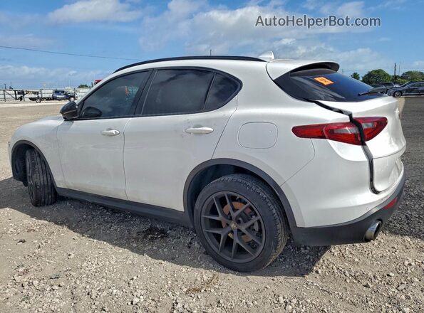 ZASPAJANXM7C98637 2021 ALFA ROMEO STELVIO White Rear left