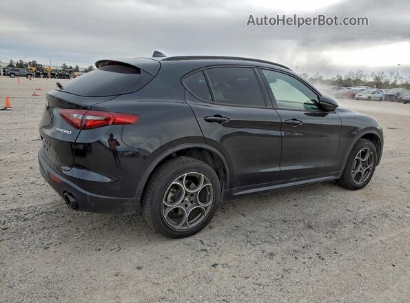 ZASPAJANXN7D46977 2022 ALFA ROMEO STELVIO Black Tył prawy