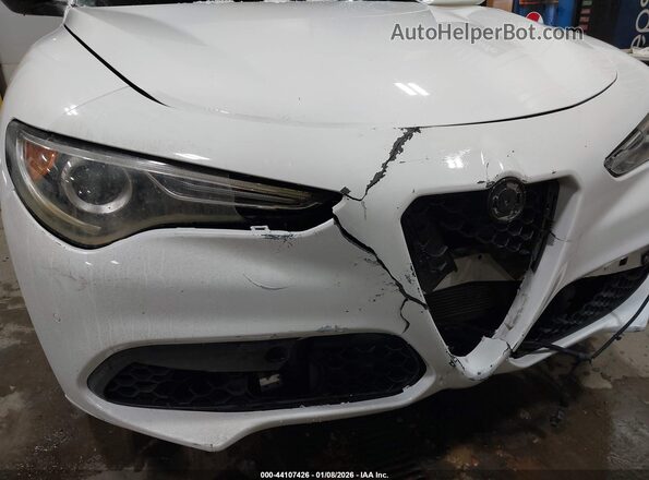 ZASPAKBN0L7C76309 2020 ALFA ROMEO STELVIO Белый Вид спереди
