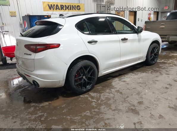 ZASPAKBN0L7C76309 2020 ALFA ROMEO STELVIO Белый Задняя правая четверть