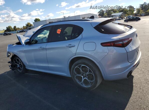 ZASPAKBN0M7D01131 2021 ALFA ROMEO STELVIO Silver Հետևի ձախ