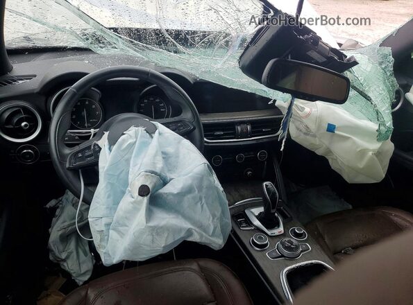 ZASPAKBN0N7D46121 2022 ALFA ROMEO STELVIO Серебряный Вид щитка приборов