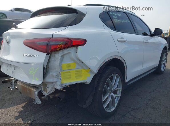 ZASPAKBN1K7C40661 2019 ALFA ROMEO STELVIO White უკანა მარჯვენა