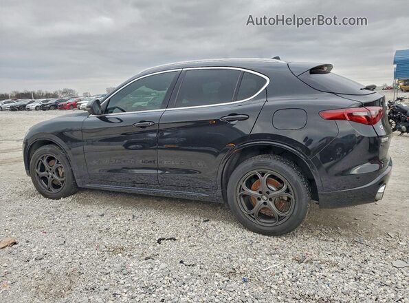 ZASPAKBN1L7C95614 2020 ALFA ROMEO STELVIO Black Trasero izquierdo