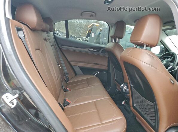ZASPAKBN1L7C95614 2020 ALFA ROMEO STELVIO Black Vista interior trasera