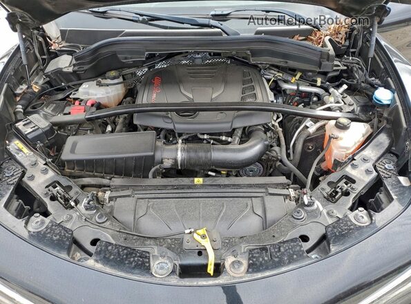 ZASPAKBN1L7C95614 2020 ALFA ROMEO STELVIO Black Vista del compartimento del motor