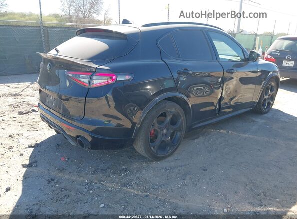 ZASPAKBN2N7D32009 2022 ALFA ROMEO STELVIO Black Trasero derecho