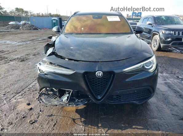 ZASPAKBN2N7D32284 2022 ALFA ROMEO STELVIO Black Instrument cluster view