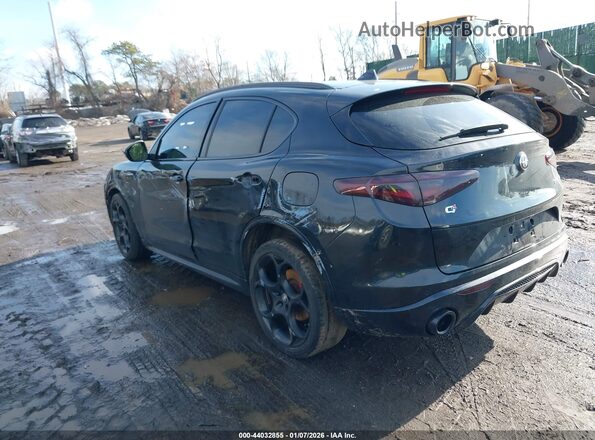 ZASPAKBN2N7D32284 2022 ALFA ROMEO STELVIO Black Rear left
