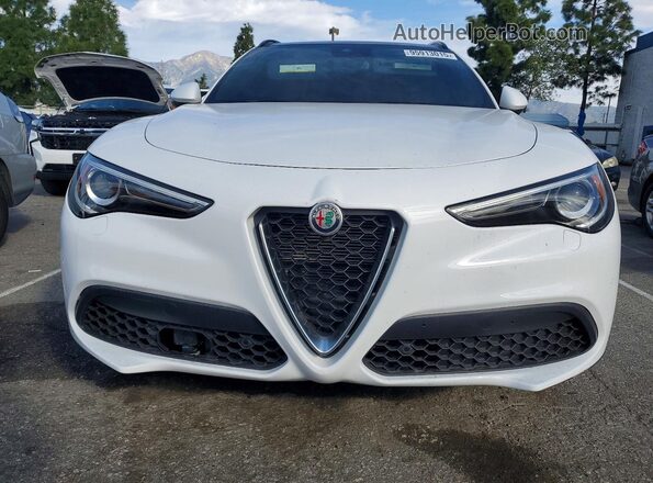ZASPAKBN2N7D47884 2022 ALFA ROMEO STELVIO White Вид спереду