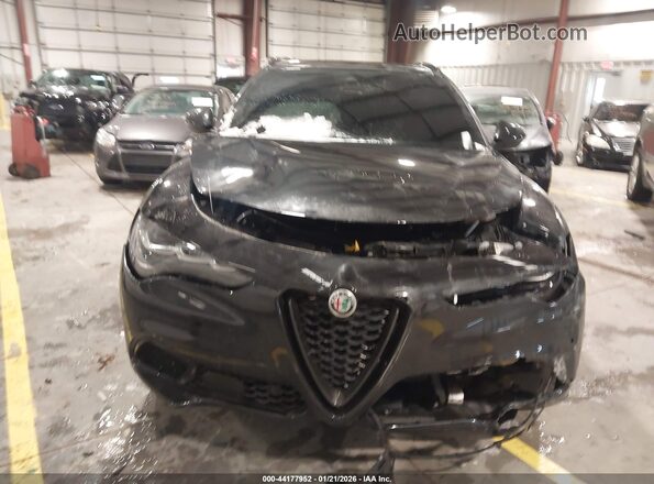 ZASPAKBN3R7D74596 2024 ALFA ROMEO STELVIO Black Вид щитка приладів