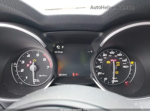 ZASPAKBN4P7D57061 2023 ALFA ROMEO STELVIO Black Vista de los asientos traseros