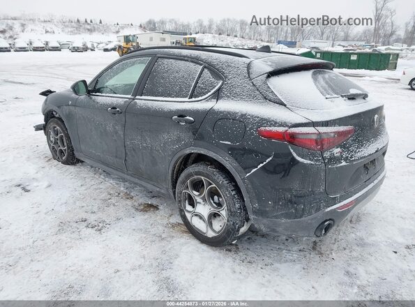 ZASPAKBN4P7D57061 2023 ALFA ROMEO STELVIO Black Trasero izquierdo