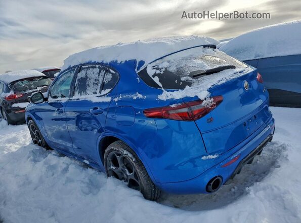 ZASPAKBN6P7D54792 2023 ALFA ROMEO STELVIO Blue Tył lewy
