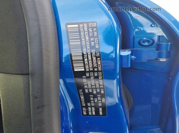 ZASPAKBN6P7D54792 2023 ALFA ROMEO STELVIO Blue Widok komory silnika
