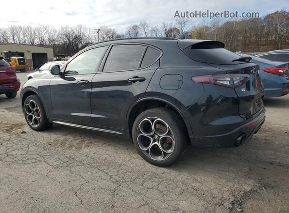 ZASPAKBN7R7D77629 2024 ALFA ROMEO STELVIO Black Trasero izquierdo